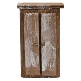 Armario de madera cm 4,5x2,3x8,5 h.