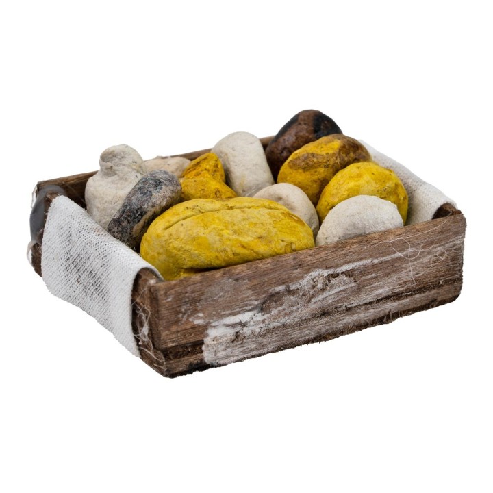 Cesta con productos surtidos cm 5x4x2 h