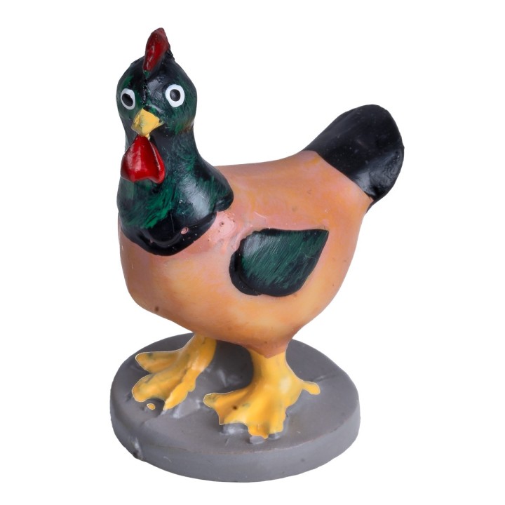 Set 2 gallinas Oliver con base