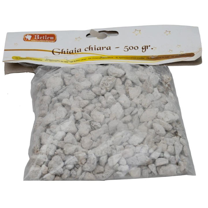 Bolsa de grava blanca mixta media gr.500
