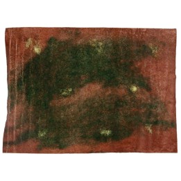 Rollo de papel tierra/musgo flocado cm 70x50 h