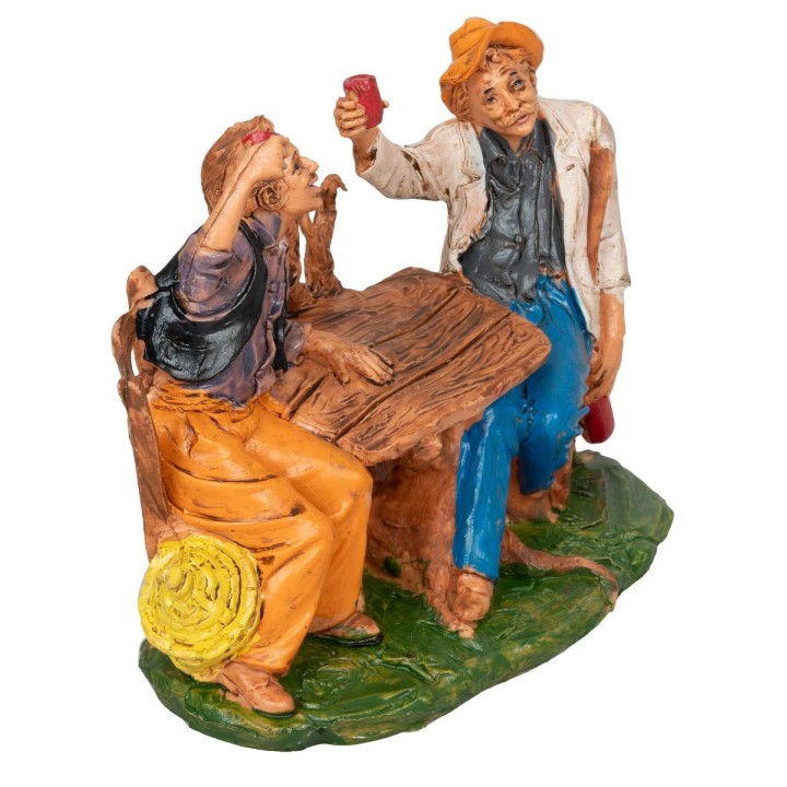 Drunkards with base series 10 cm in PVC