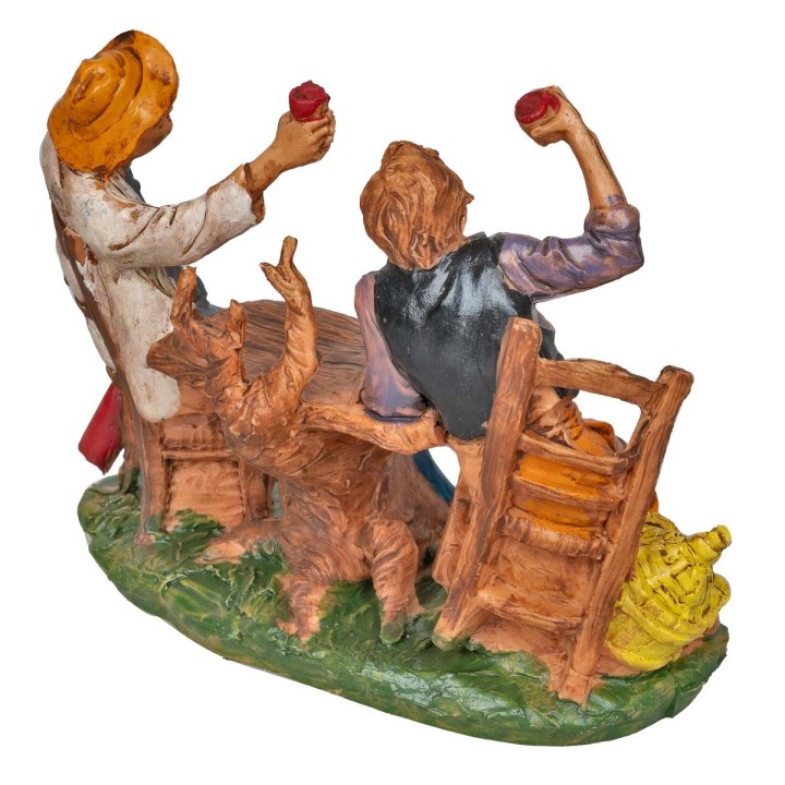 Drunkards with base series 10 cm in PVC