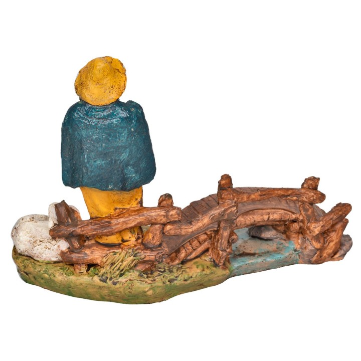 Piper with sheep on base series 10 cm in PVC