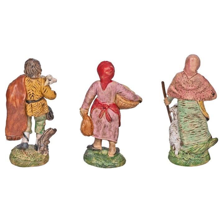 Set 6 figure assortite 10 cm in pvc
