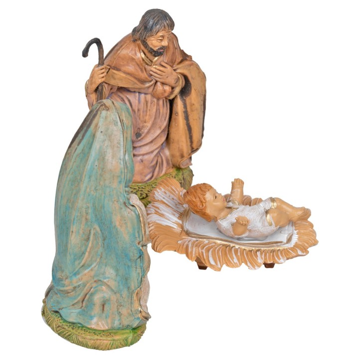 Nativity 3 figures series 10 cm in PVC