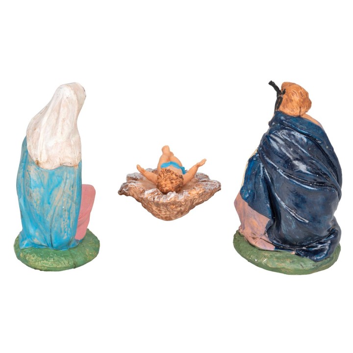 Natividad 3 figuras serie 13 cm en pvc