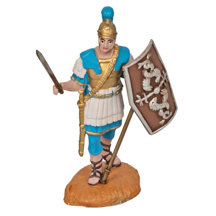 Soldado romano en Durexina pintada 10 cm