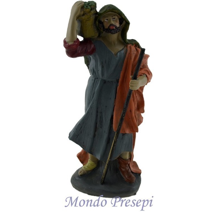 Cm 15 Uomo con sacco a spalla