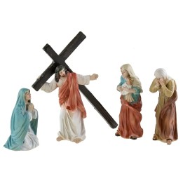 Jesús y las mujeres de Jerusalén cm 9 Figuras de Pascua