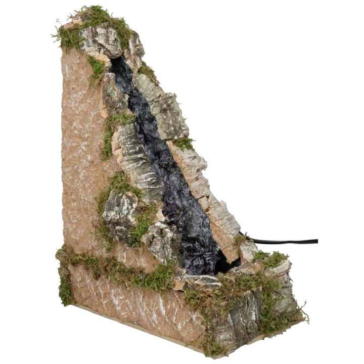 Cascata funzionante forma triangolare cm 14x26x34 h