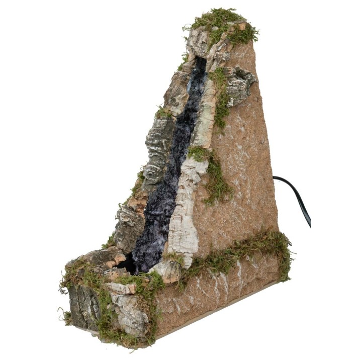 Cascata funzionante forma triangolare cm 14x26x34 h