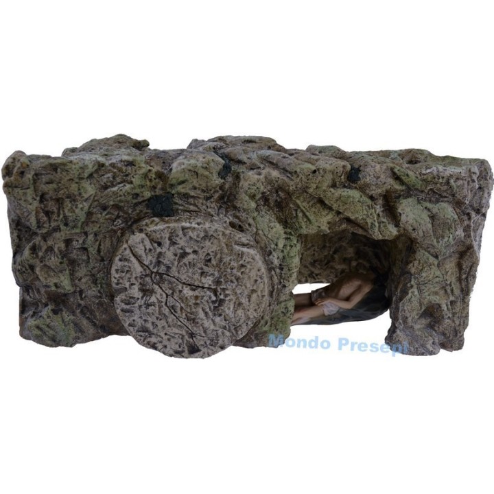 Sepulcro de resina de 25x9x11 cm para Estatuas Pascuales