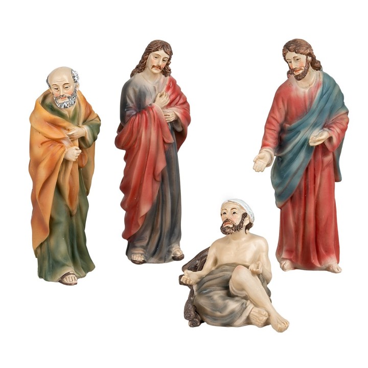 Set curación del paralítico 12 cm en resina