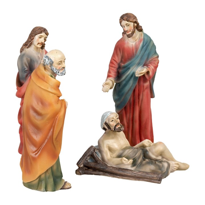 Paralytic healing set 12 cm in resin