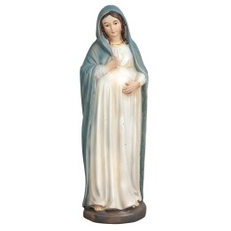 María embarazada de 20 cm en resina