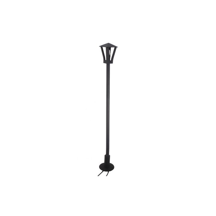 Lampione a terra cm 17 con microlampada 12v.