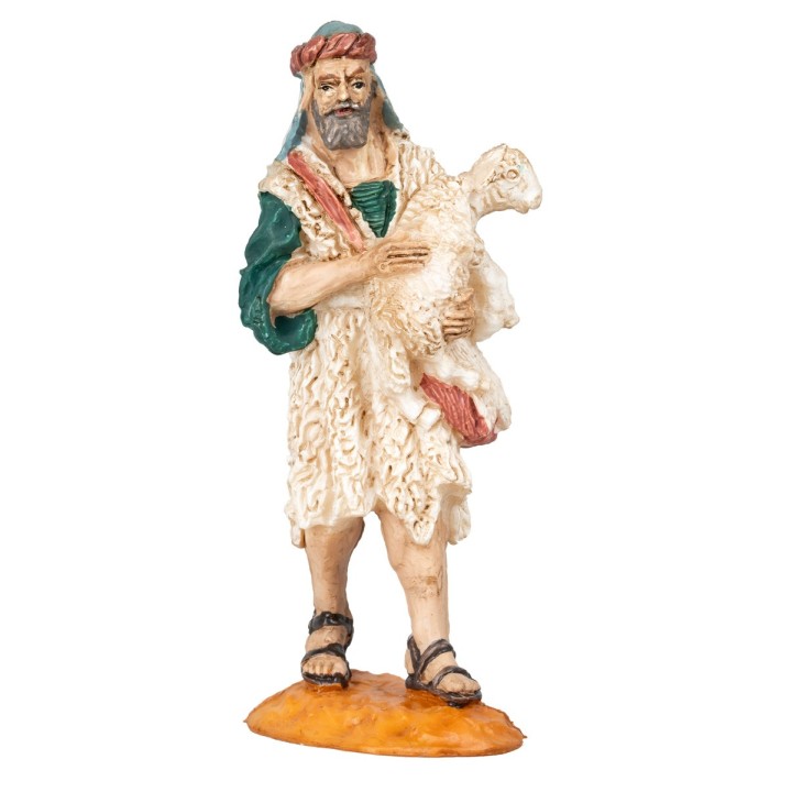 Pastore arabo con agnello serie Oliver 9 cm