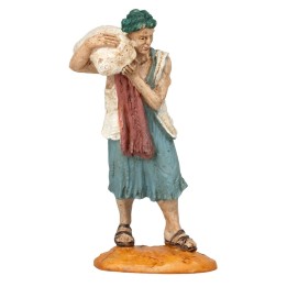 Arab miller with sack on shoulders Oliver series 9 cm