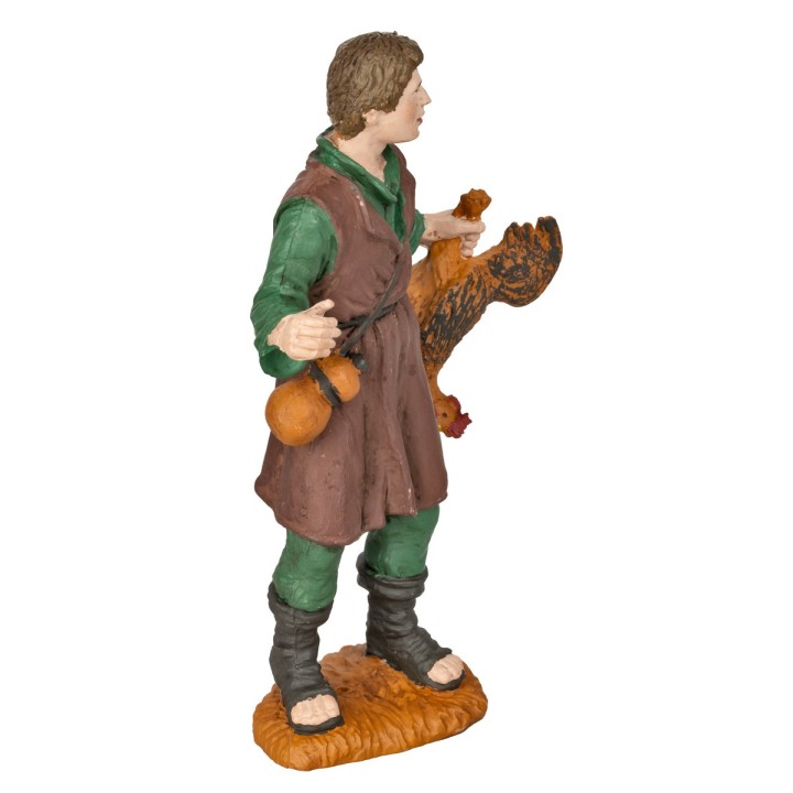 Pastor con gallo serie Oliver 15 cm