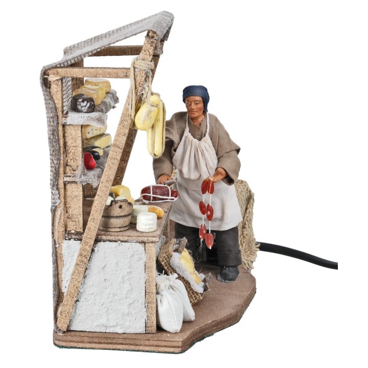 Formaggiaio con banco serie 12 cm in movimento
