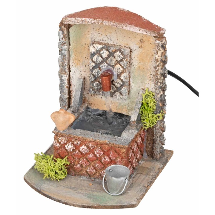 Working cork fountain cm 10.5x16x15 h