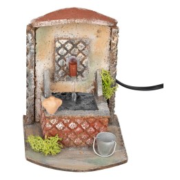 Working cork fountain cm 10.5x16x15 h