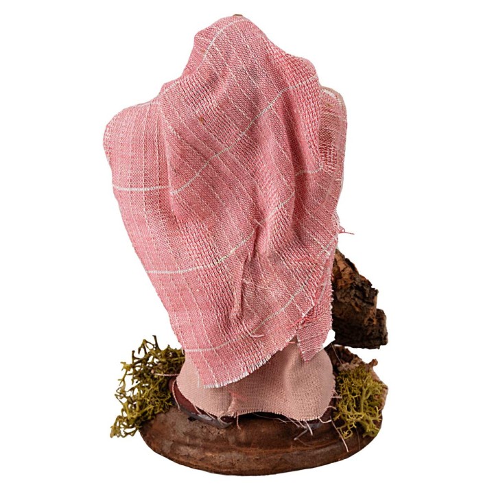 12 cm poseable washerwoman