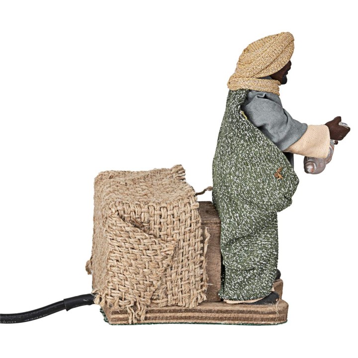 Set tre Re magi in movimento 12 cm