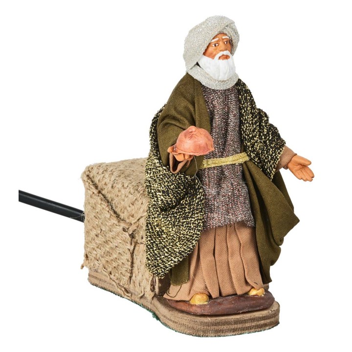 Set tre Re magi in movimento 12 cm