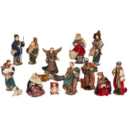 Nativity 15 subjects 12 cm series in resin