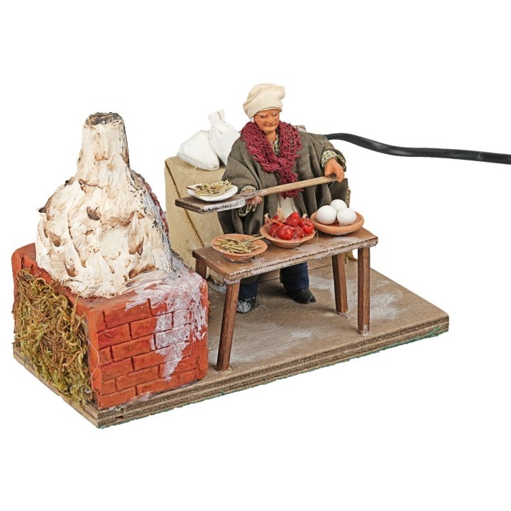 Baker with moving oven 10 cm