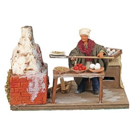 Baker with moving oven 10 cm