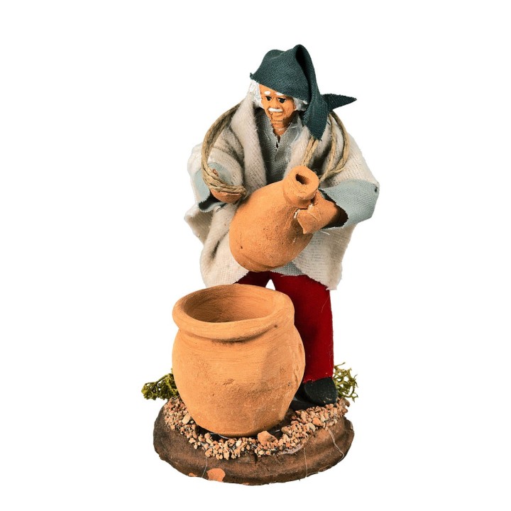 Man with amphorae 12 cm