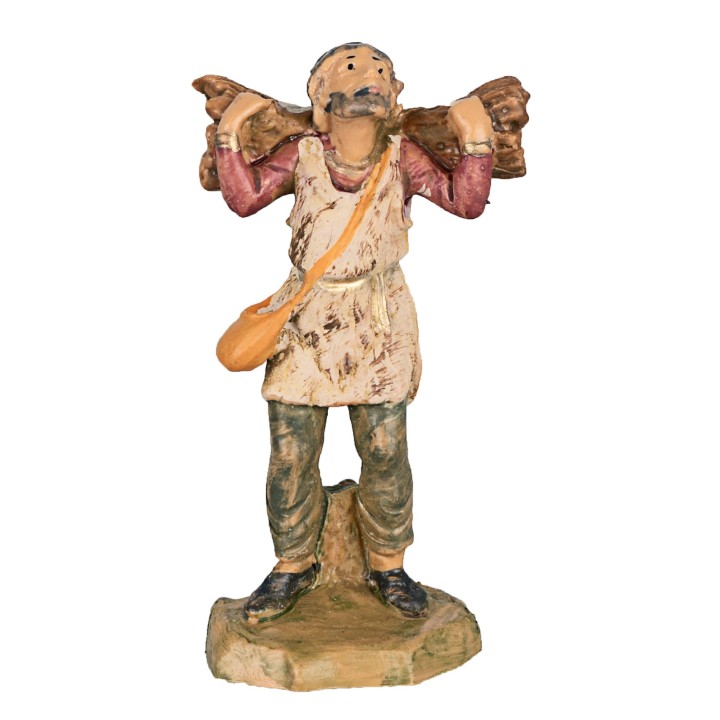 Lumberjack with fagot 6.5 cm Fontanini