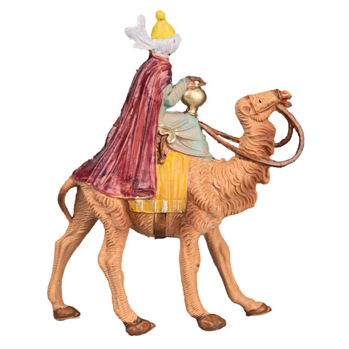 Set 3 Re Magi a cammello serie 6,5 cm Fontanini