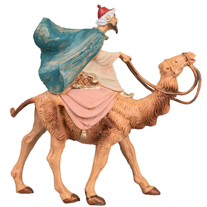 Conjunto de 3 Reyes Magos en camello serie 6,5 cm Fontanini