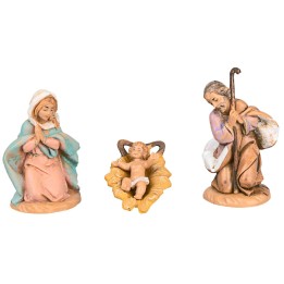 Nativity 3 subjects 6.5 cm Fontanini