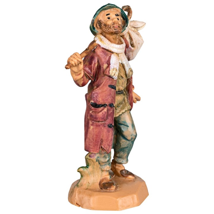 Viandante con fagotto 6,5 cm Fontanini
