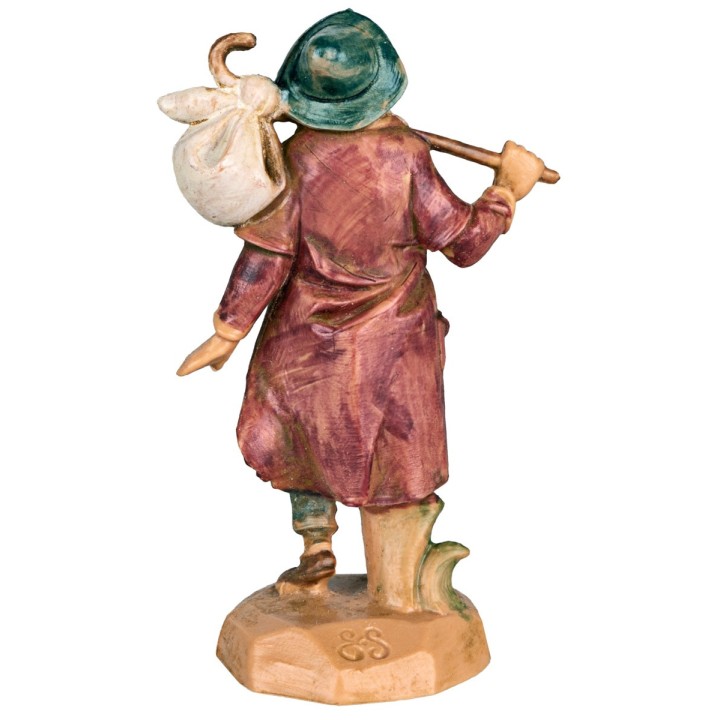Viandante con fagotto 6,5 cm Fontanini