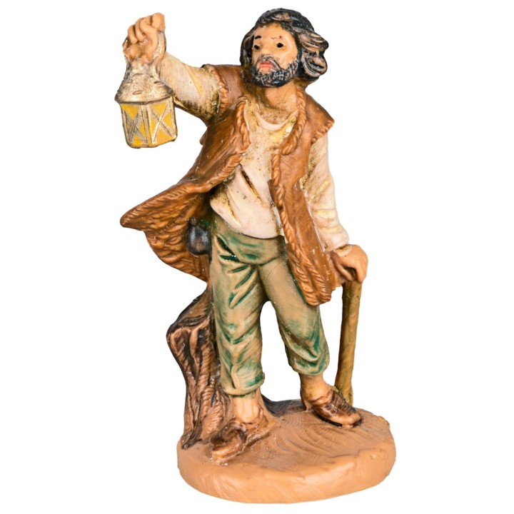 Man with lantern 6.5 cm Fontanini