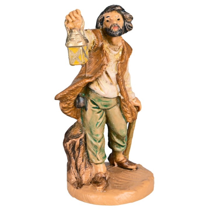 Hombre con linterna 6,5 cm Fontanini