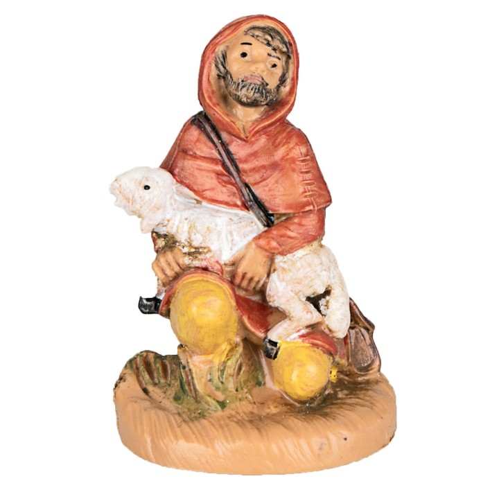 Pastore inginocchiato serie 6,5 cm fontanini