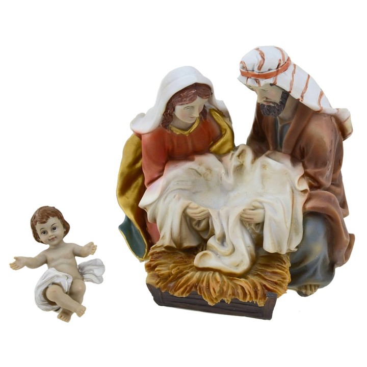 Natividad en resina altura real 13 cm - serie 20 cm