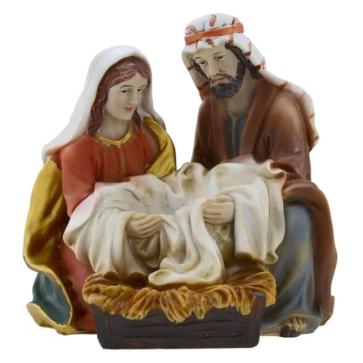 Natividad en resina altura real 13 cm - serie 20 cm