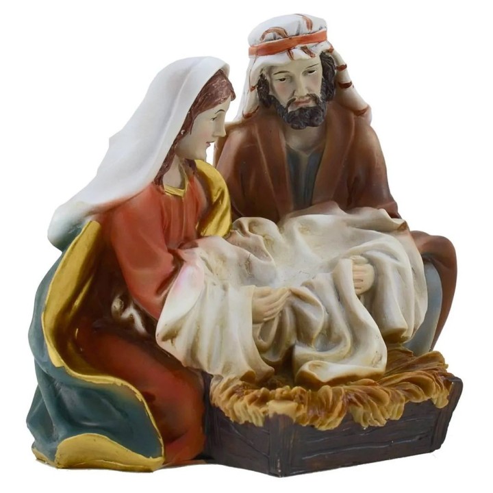 Natividad en resina altura real 13 cm - serie 20 cm