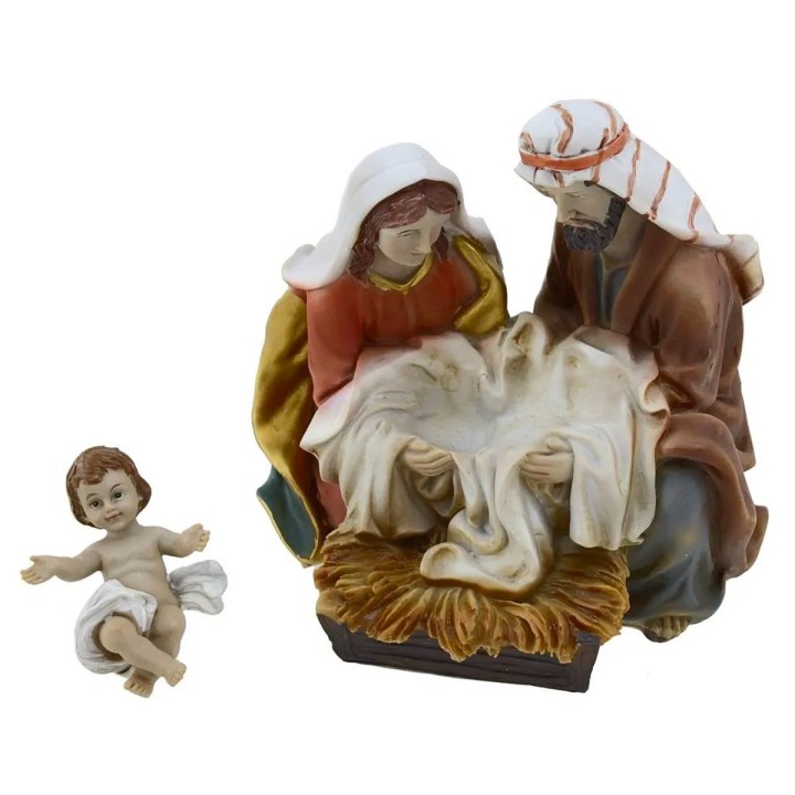 Natividad en resina altura real 13 cm - serie 20 cm