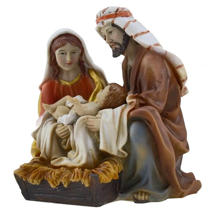 Natividad en resina altura real 13 cm - serie 20 cm