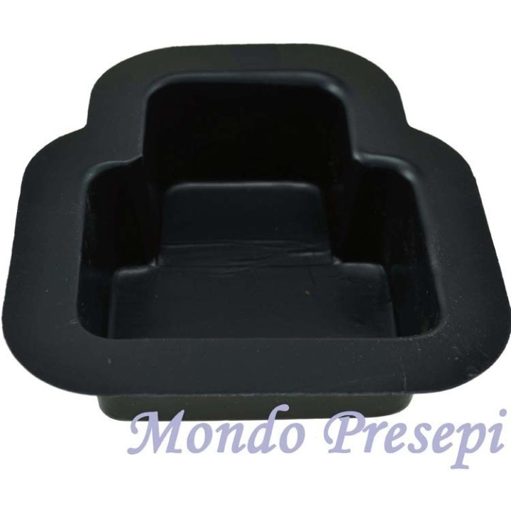Vaschetta fontana per presepe fai da te cm 11x12,5x5 h