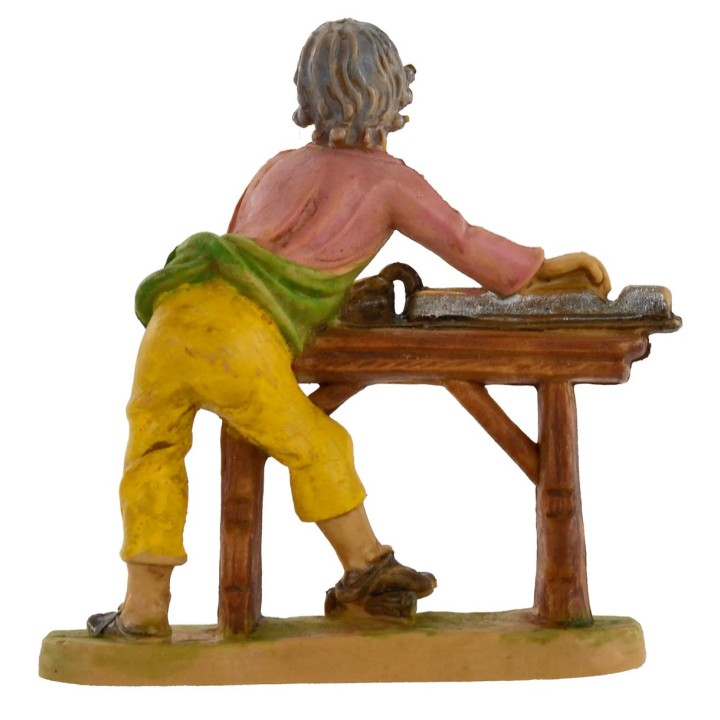 Carpintero en el trabajo serie de 8 cm en PVC